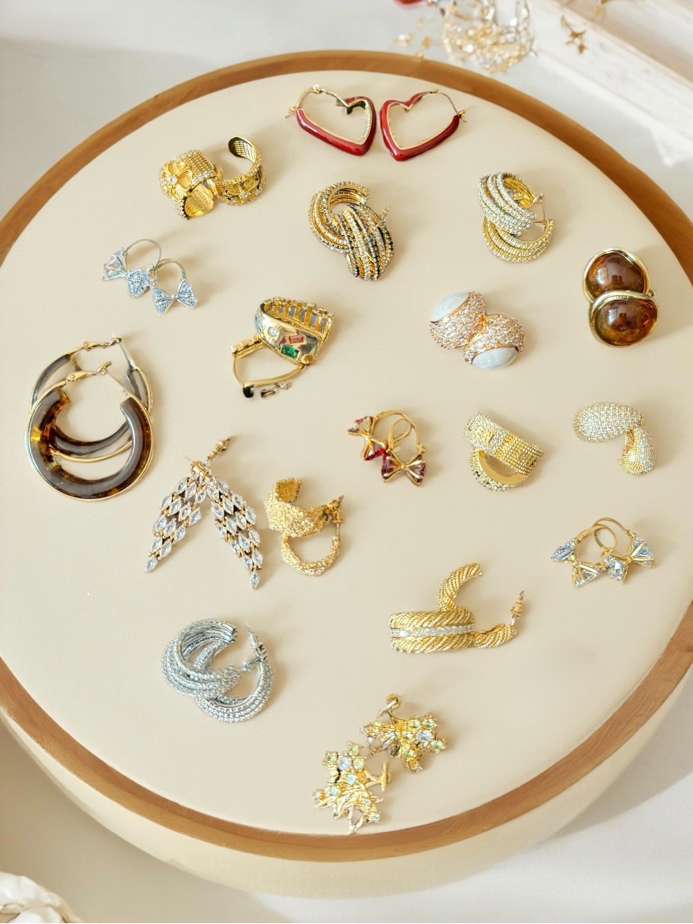 NWT 18K Gold Plated Earring Bundle|Mix&Match(Silver Needle)